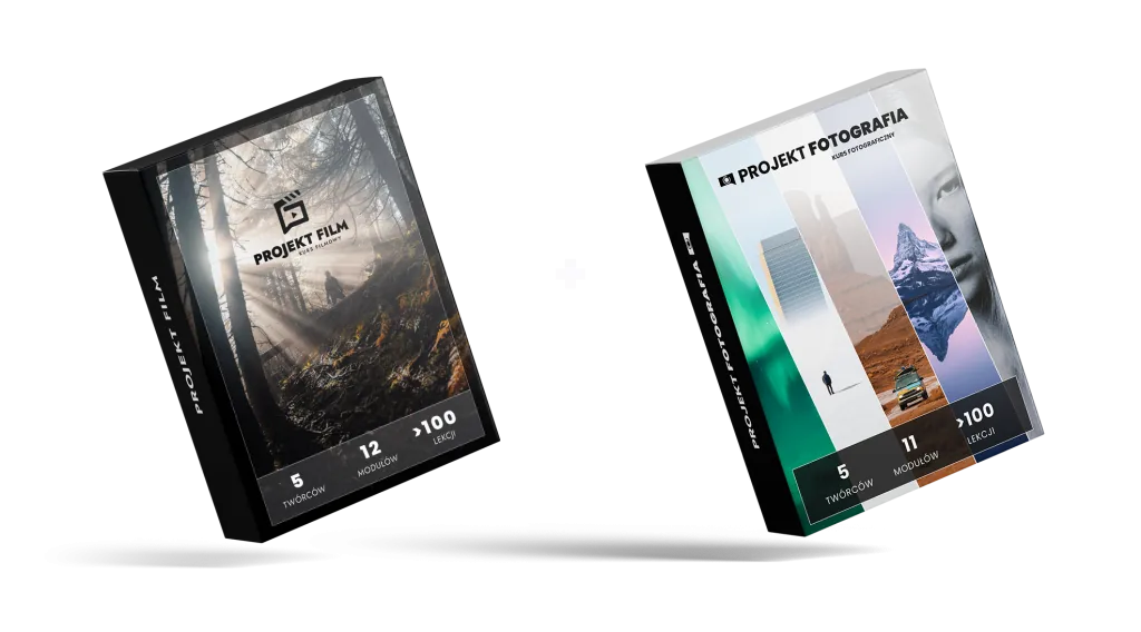 Pakiet kursów Projekt FOTOGRAFIA + Projekt FILM