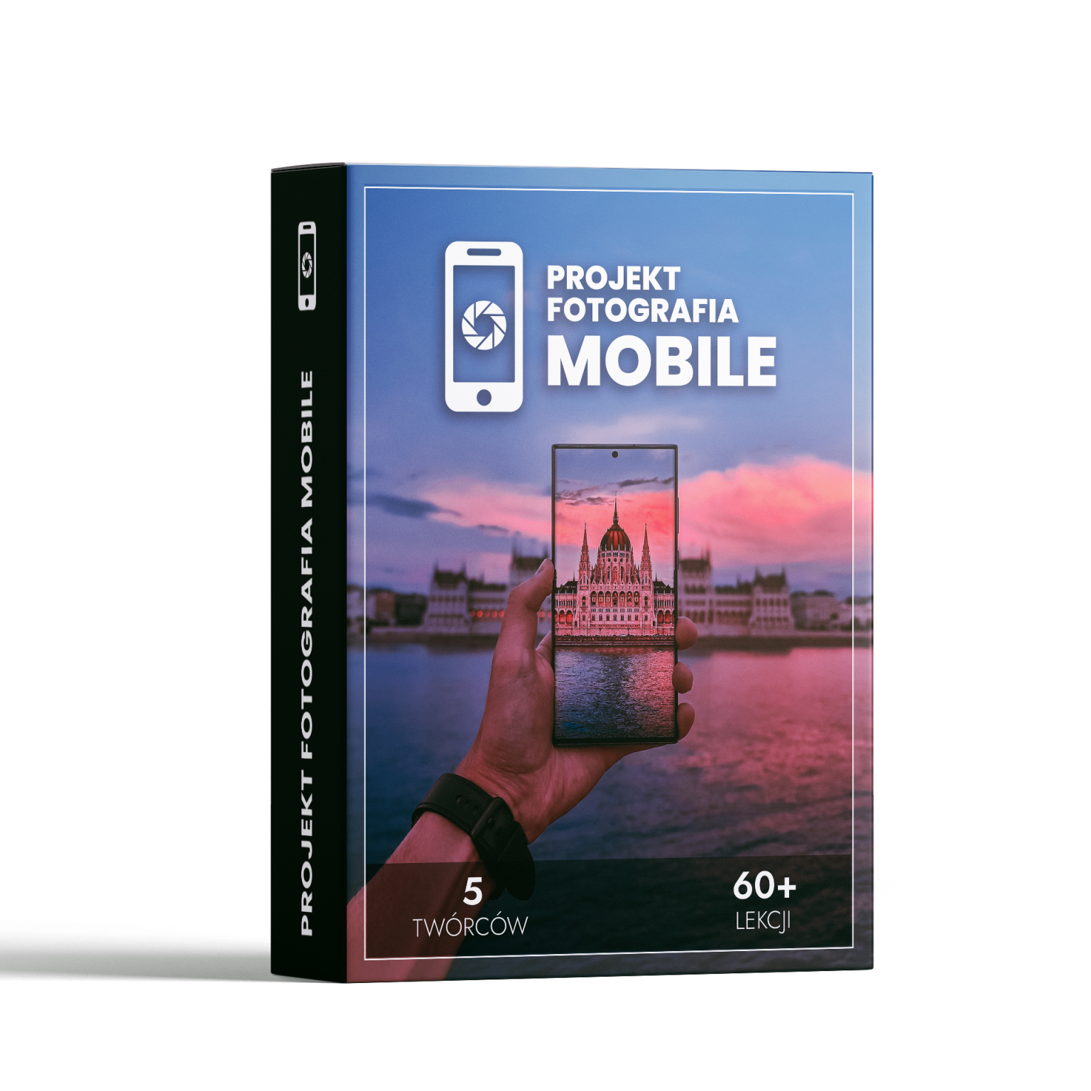 Kurs Projekt Fotografia Mobile — pudełko kursu